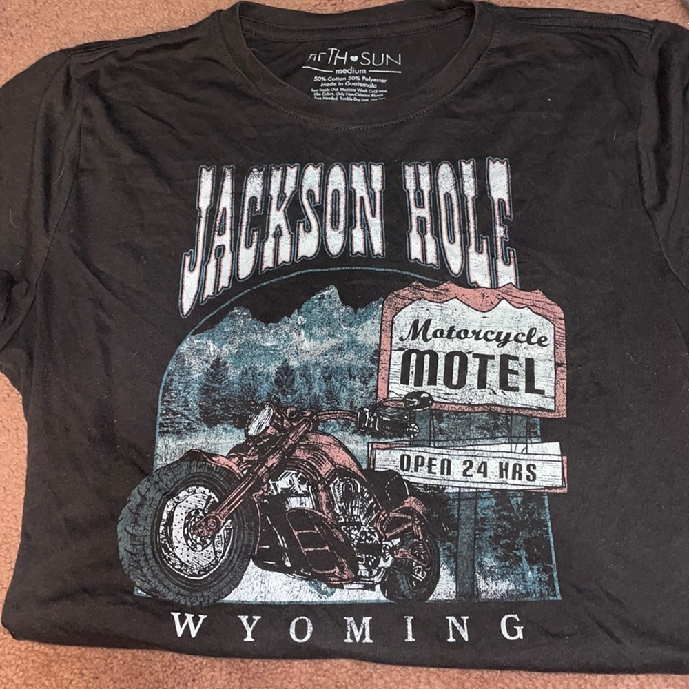 Women’s graphic tee, size medium, from target.